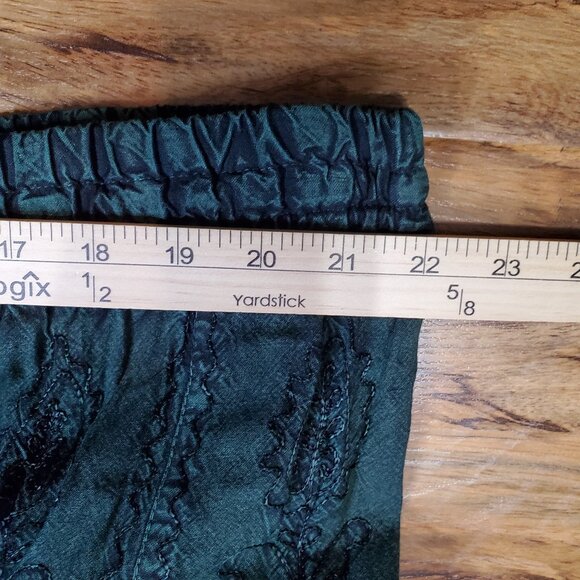 Braja Embroidered Maxi Flowy Scalloped Skirt Size M/L/XL One Size Fits Most - Picture 9 of 11